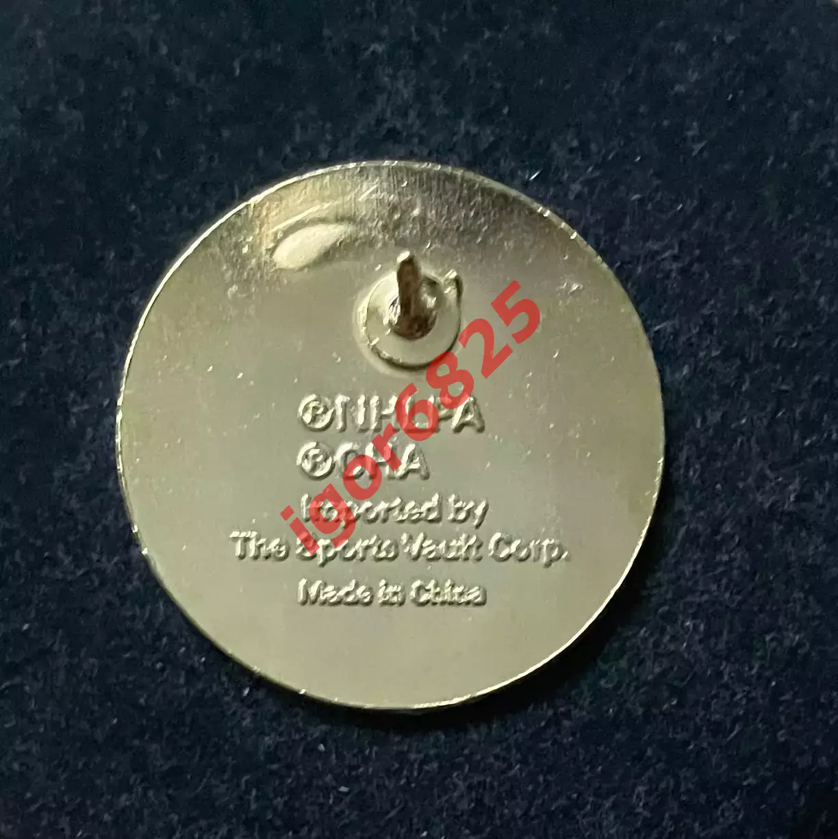 Хоккей Знак Значок Олимпийская сборная Канада 2002. Золотая медаль Canada Team 4