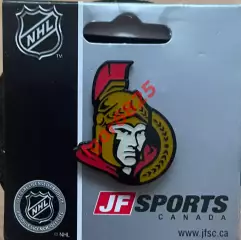 Знак Значок хоккейный клуб Оттава Сенаторз НХЛ Ottawa Senators NHL Эмблема вид 1