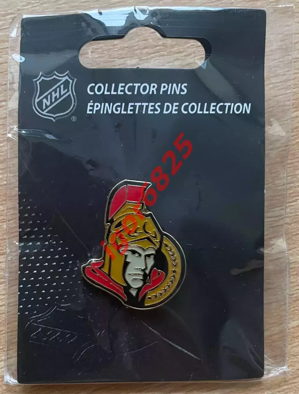 Знак Значок хоккейный клуб Оттава Сенаторз НХЛ Ottawa Senators NHL Эмблема вид 2 5