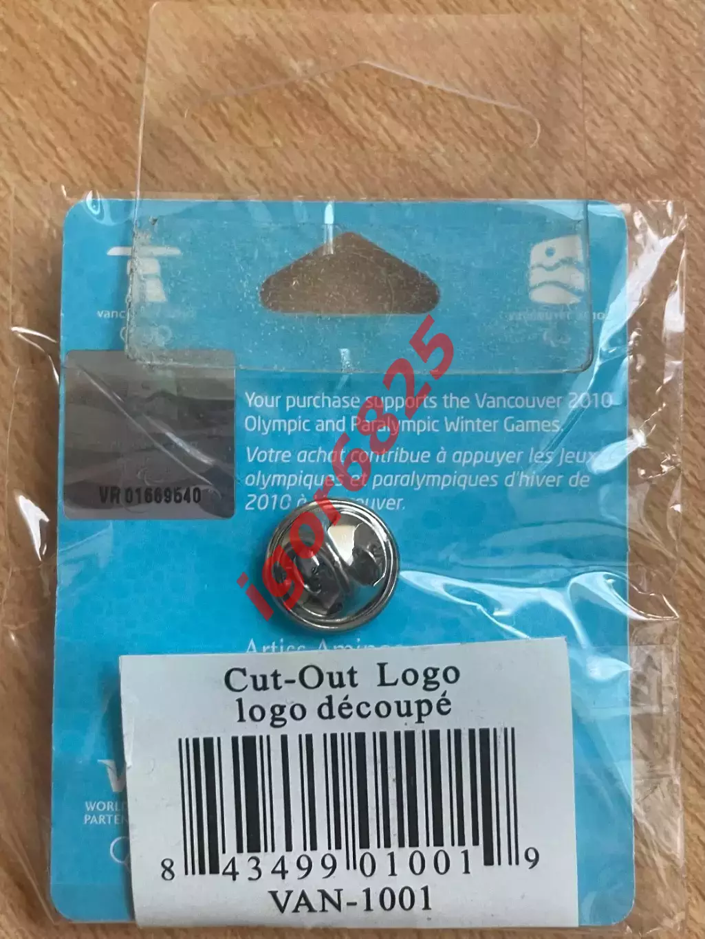 Знак Значок Зимние Олимпийские Игры Ванкувер 2010 Логотип Инукшук VANCOUVER 1