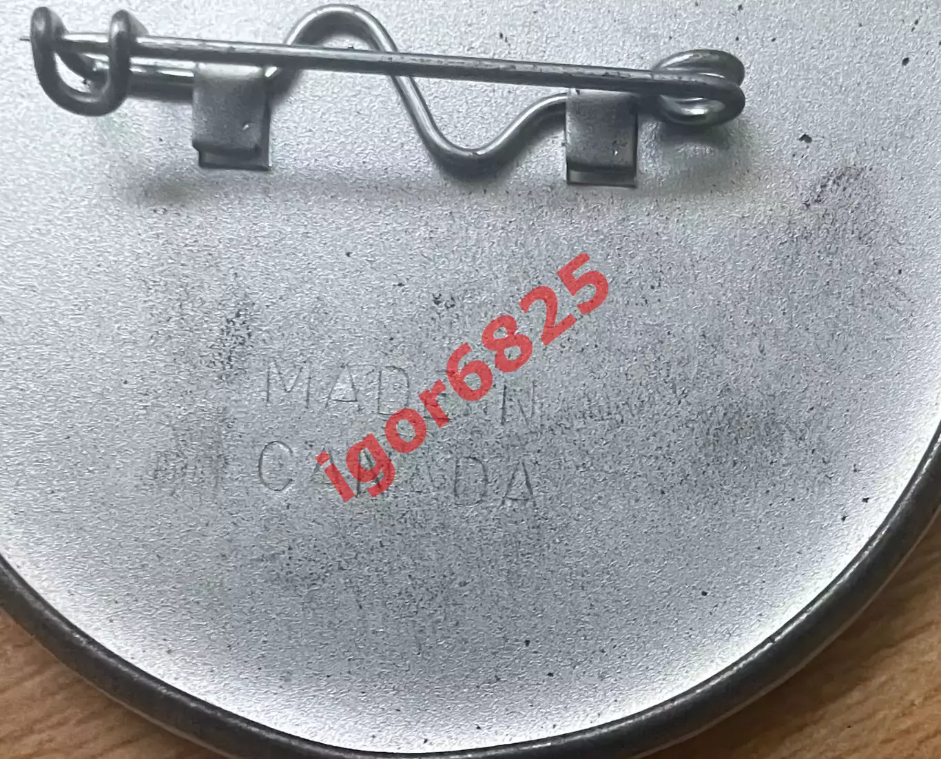 Хоккей. Значок Знак Вашингтон Кэпиталс НХЛ Washington Capitals NHL размер 6 см. 4