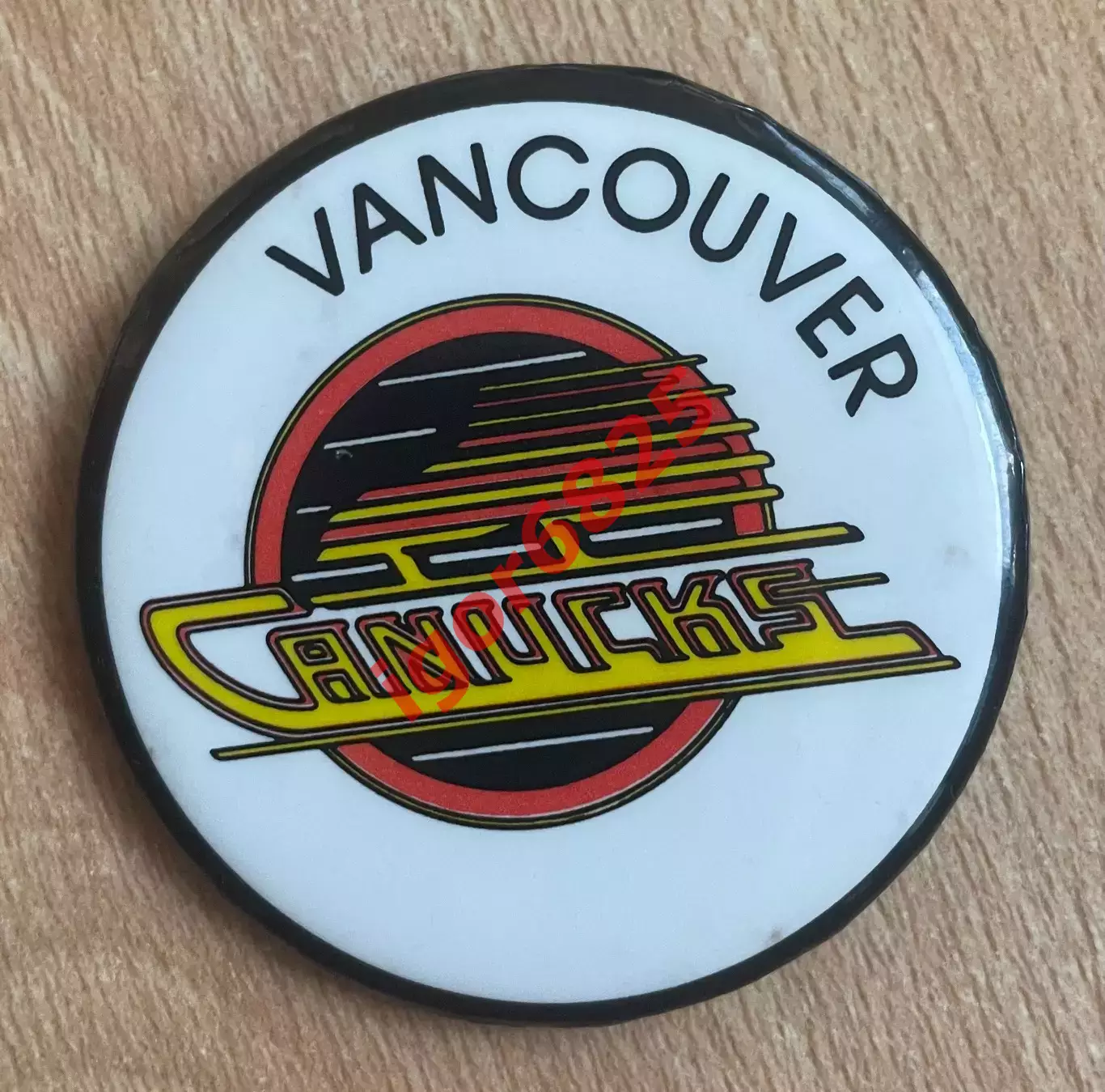 Хоккей. Значок Знак Ванкувер Кэнакс НХЛ Vancouver Canucks NHL размер 6 см.