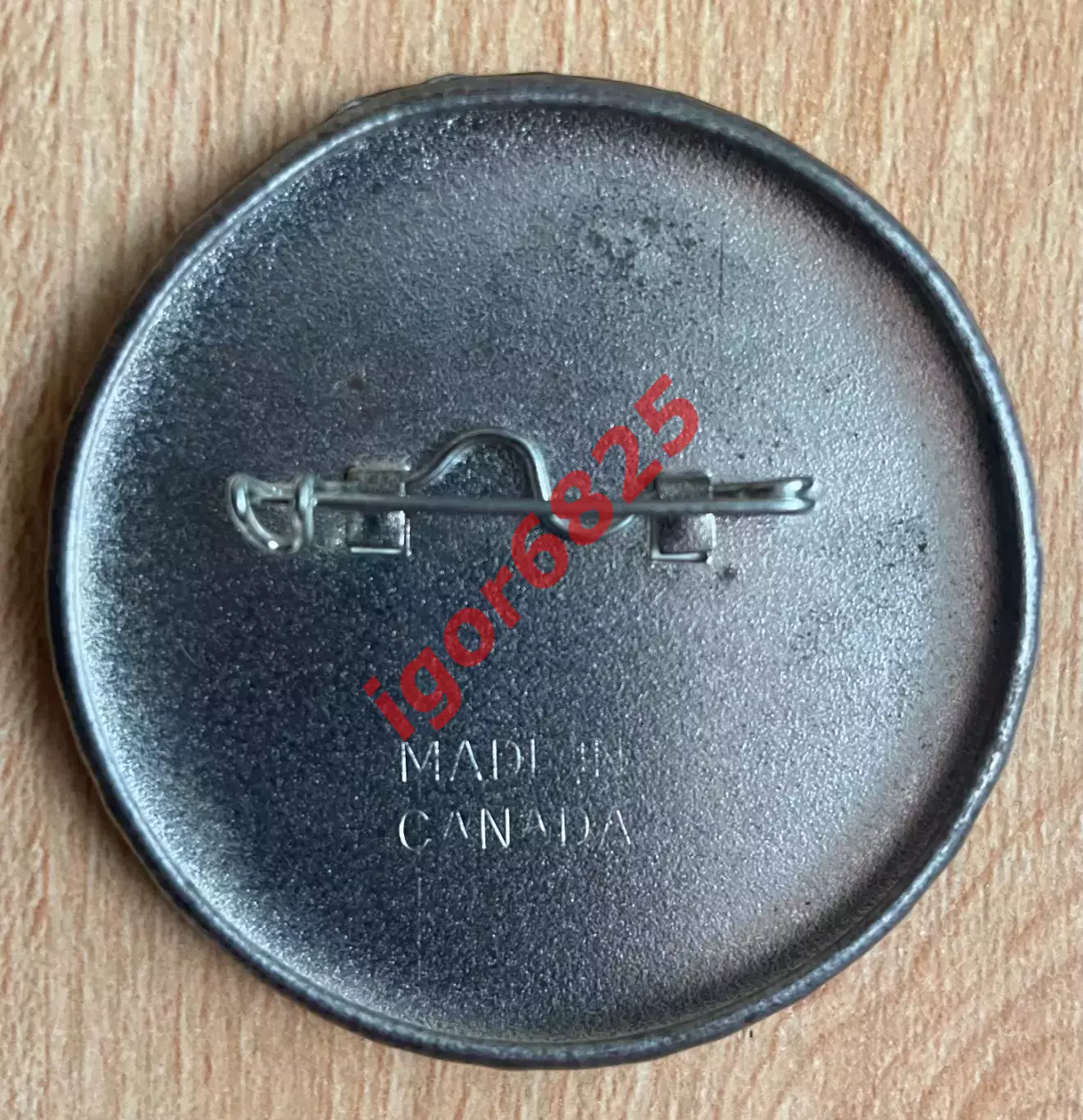 Хоккей. Значок Знак Ванкувер Кэнакс НХЛ Vancouver Canucks NHL размер 6 см. 3