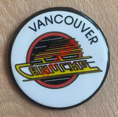 Хоккей. Значок Знак Ванкувер Кэнакс НХЛ Vancouver Canucks NHL размер 6 см.