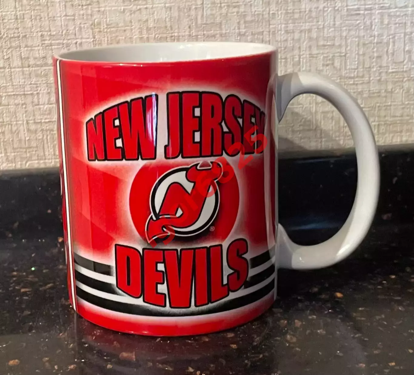Хоккей. Кружка хоккейный клуб Нью-Джерси Девилз НХЛ New Jersey Devils NHL