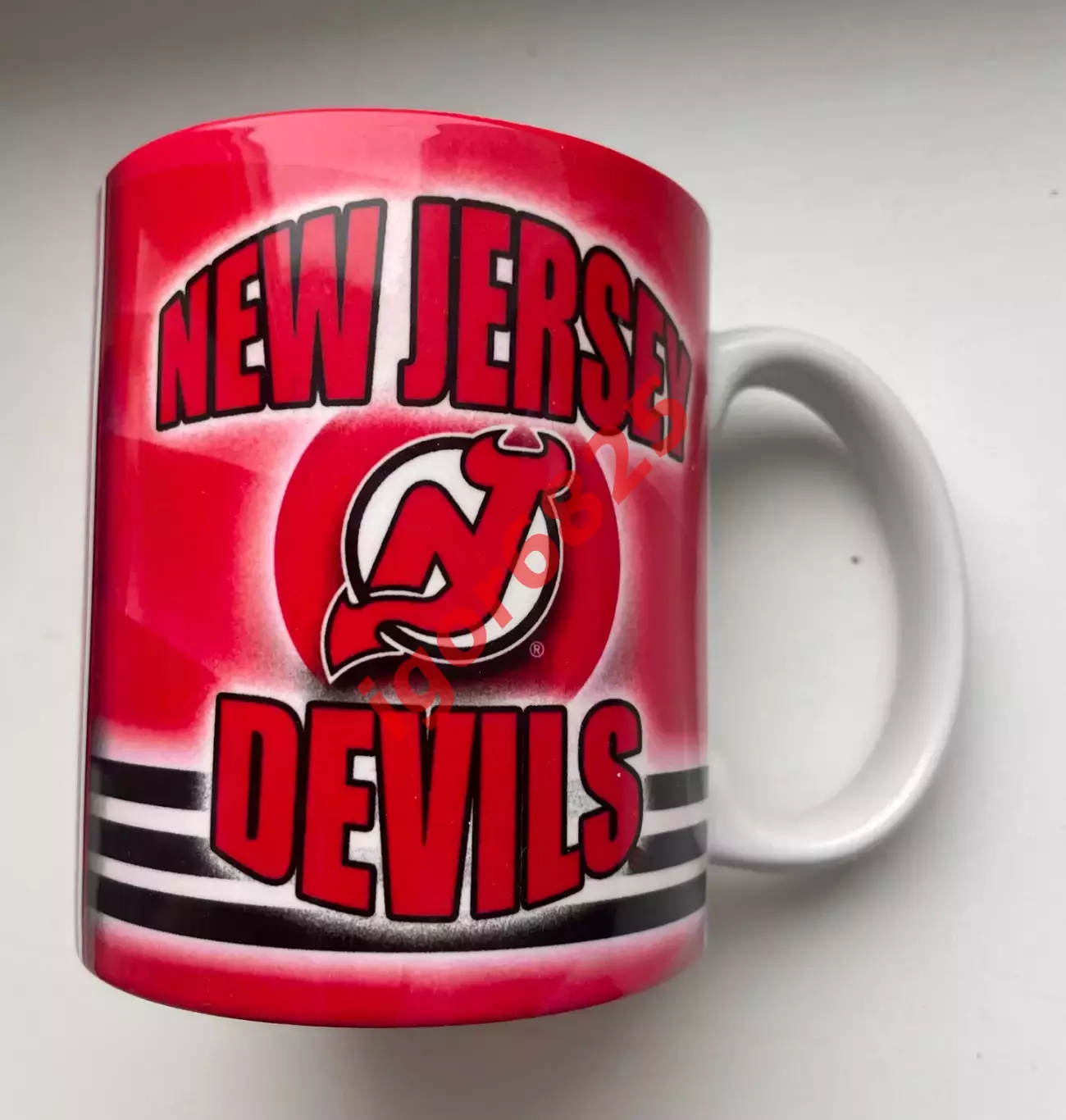 Хоккей. Кружка хоккейный клуб Нью-Джерси Девилз НХЛ New Jersey Devils NHL 5