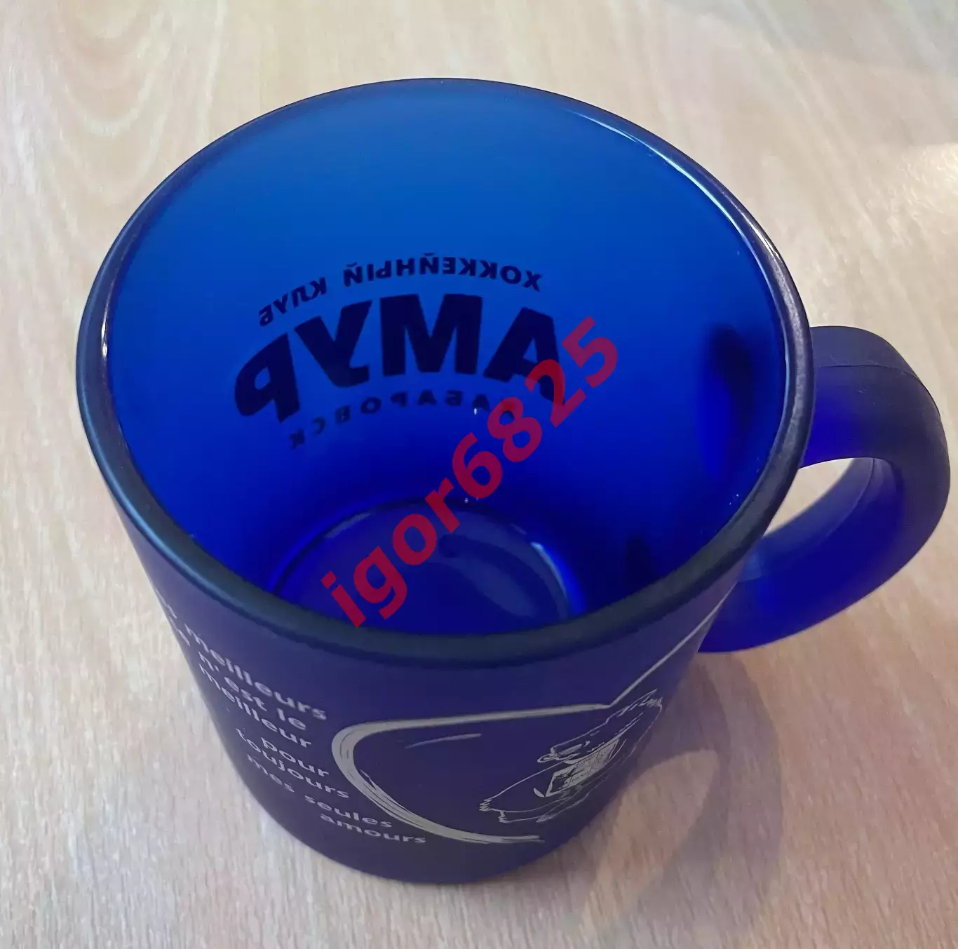 Хоккей. Сувенирная Кружка хоккейной клуб «Амур» Хабаровск, размер 9,5 на 7,9 см 2