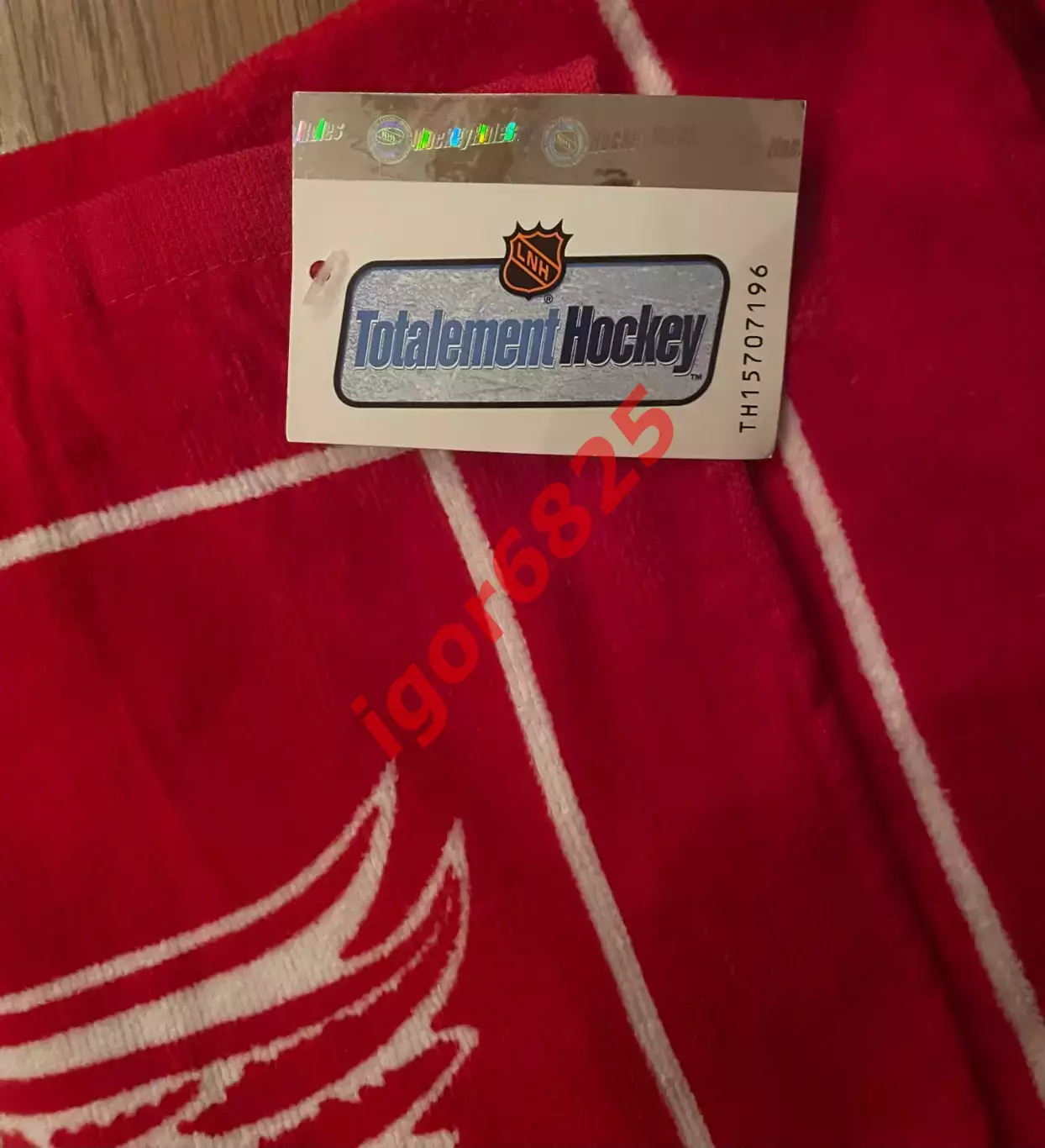 Хоккей. Набор два полотенца Детройт Ред Уингз НХЛ Detroit Red Wings NHL 4