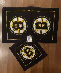 Хоккей. Набор два полотенца Бостон Брюинз НХЛ Boston Bruins NHL.