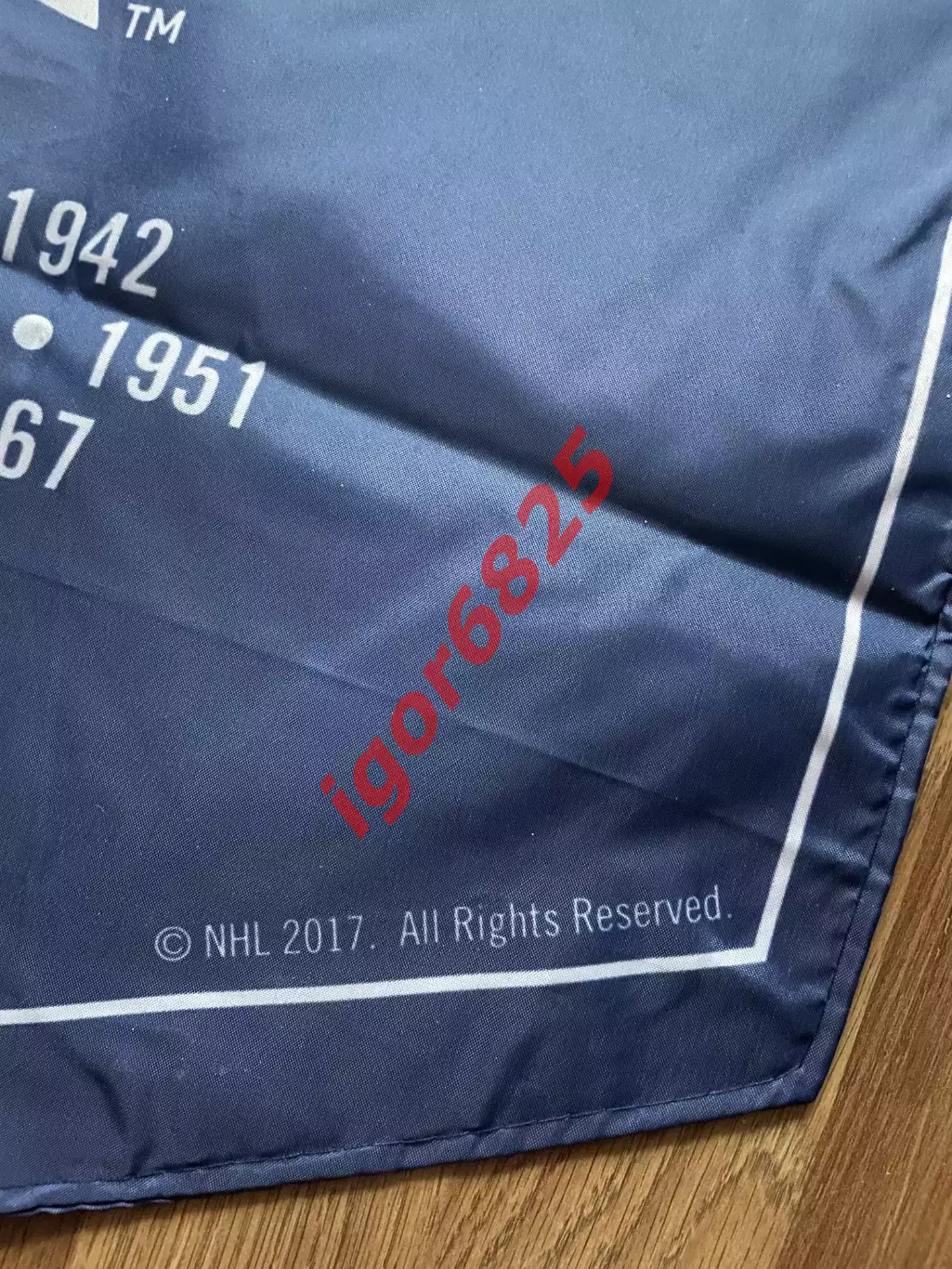 Хоккей. Большой вымпел-флаг Торонто Мейпл Лифс обладатель кубок Стенли, 88х58 см 7