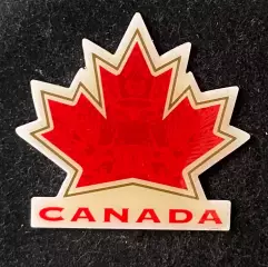 Хоккей Знак Значок Сборная Канада HOCKEY CANADA выпуск 2010 год размер 3,3х3 см.