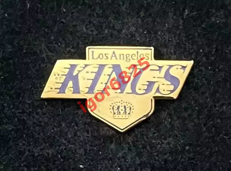 Знак Значок Лос-Анджелес Кингз НХЛ Los Angeles Kings NHL, размер 2,7х1,5 см