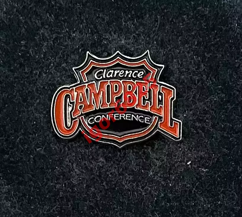 Знак Значок Конференция Клэренс Кэмпбелл НХЛ Clarence Campbell Conference NHL