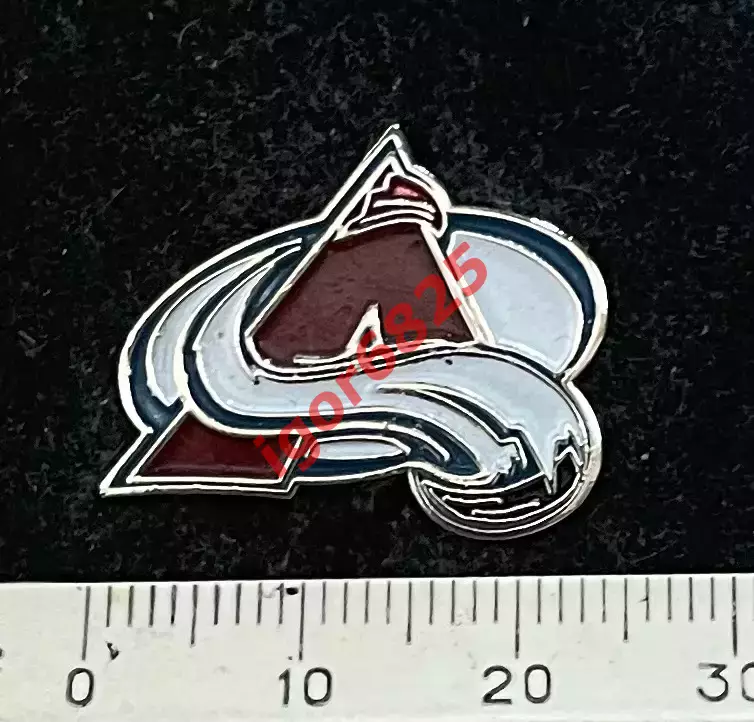 Хоккей Знак Значок Колорадо Эвеланш НХЛ Colorado Avalanche NHL размер 2,4х2 см 1