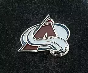 Хоккей Знак Значок Колорадо Эвеланш НХЛ Colorado Avalanche NHL размер 2,4х2 см