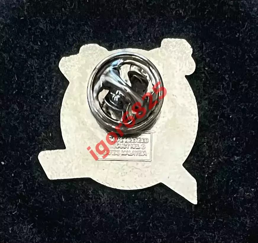 Знак Значок Тампа-Бэй Лайтнинг НХЛ Tampa Bay Lightning NHL, размер 2,6 х2,4 см. 4