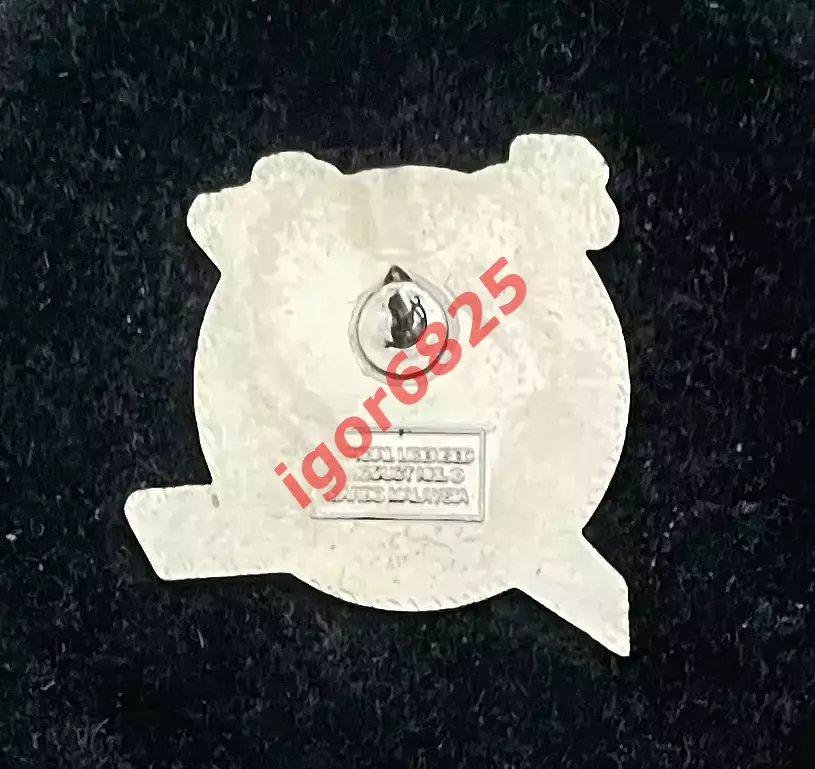 Знак Значок Тампа-Бэй Лайтнинг НХЛ Tampa Bay Lightning NHL, размер 2,6 х2,4 см. 5