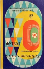 Футбол. СССР - Франция. 23 мая 1980 года. Товарищеский матч.