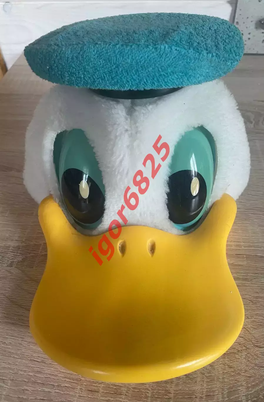 Винтаж, шапка кепка голова мультперсонажа Дональд Дак Дисней Donald Duck Disney