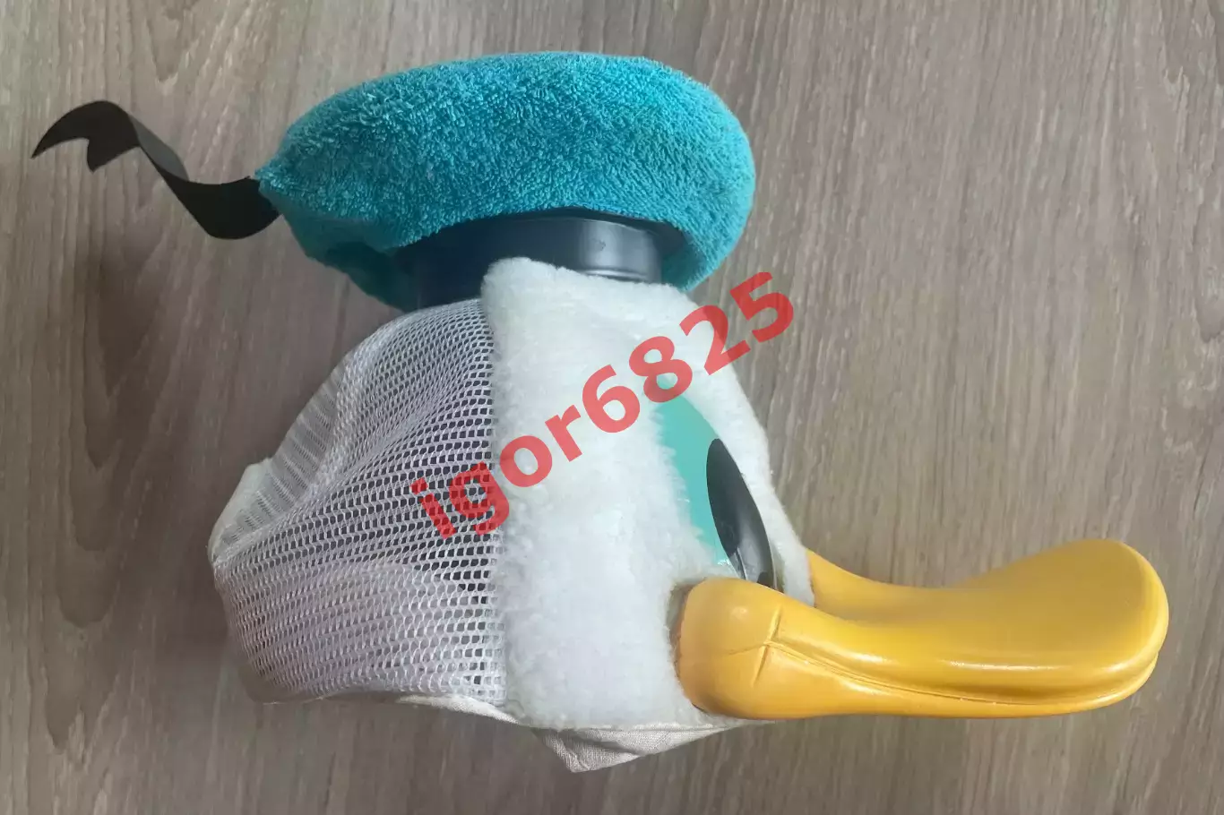 Винтаж, шапка кепка голова мультперсонажа Дональд Дак Дисней Donald Duck Disney 1