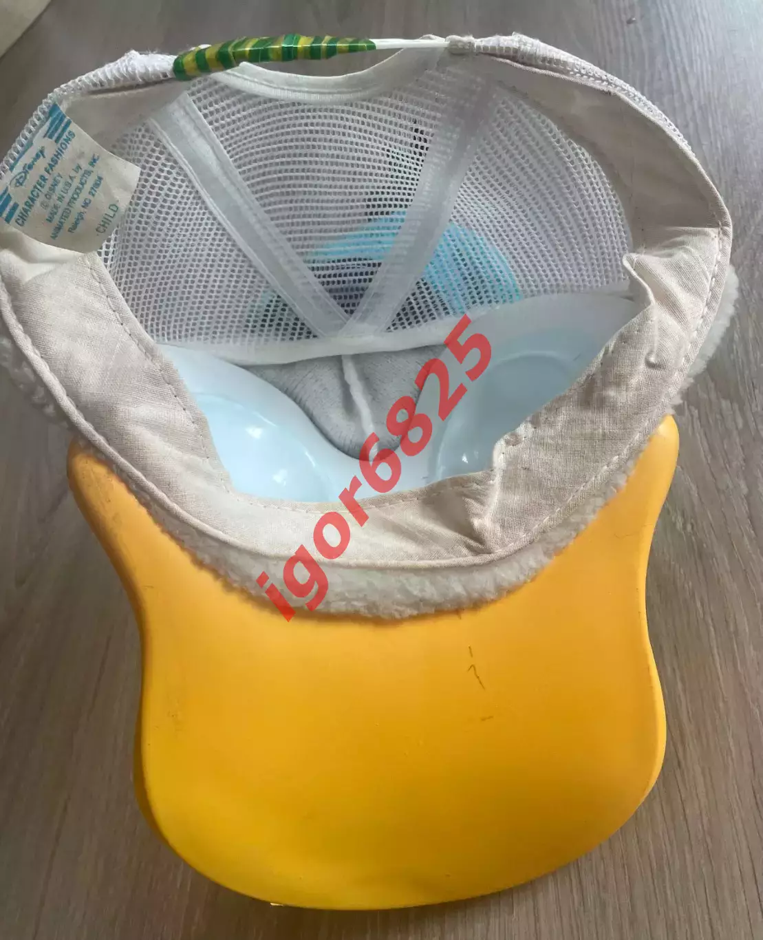 Винтаж, шапка кепка голова мультперсонажа Дональд Дак Дисней Donald Duck Disney 5