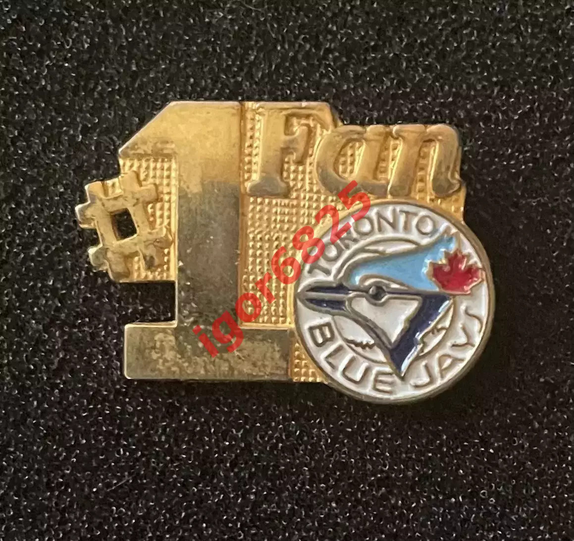 Бейсбол. Знак Значок Торонто Блю Джейс Toronto Blue Jays MBL #1 Fan. 1987-88 г.