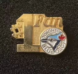 Бейсбол. Знак Значок Торонто Блю Джейс Toronto Blue Jays MBL #1 Fan. 1987-88 г.