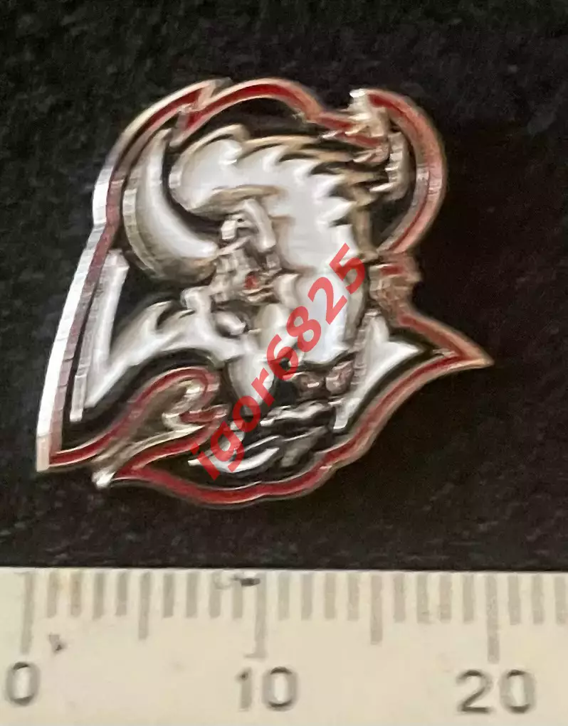 Хоккей. Знак Значок Баффало Сейбрз НХЛ Buffalo Sabres NHL. размер 2,3х2 см. 1