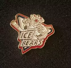 Хоккей. Знак Значок Хоккейный клуб MALTON ICE BEARS hockey club. Canada Canada.