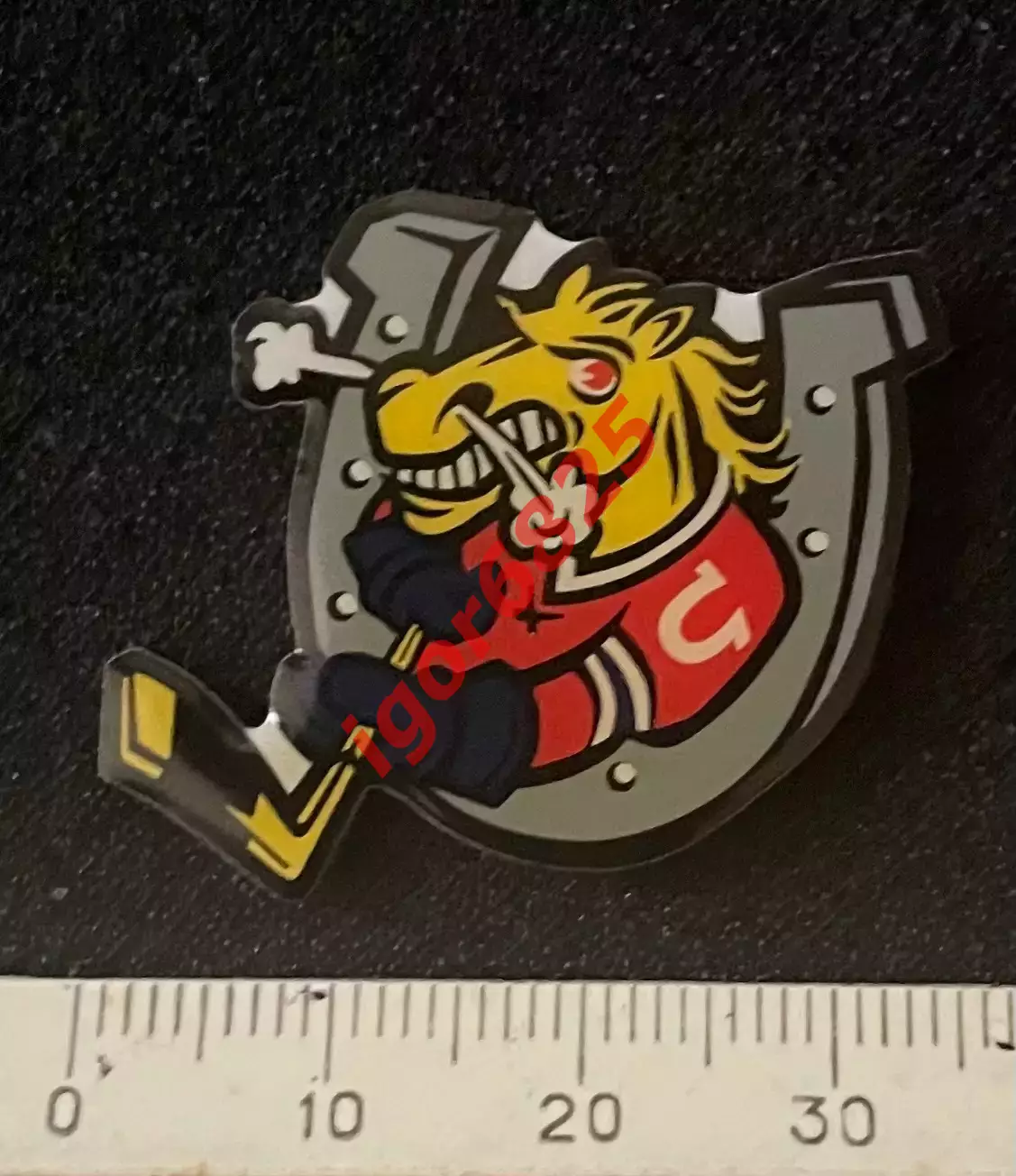 Хоккей. Официальный знак(значок) Барри Кольтс Канада ОХЛ Barrie Colts Canada OHL 1