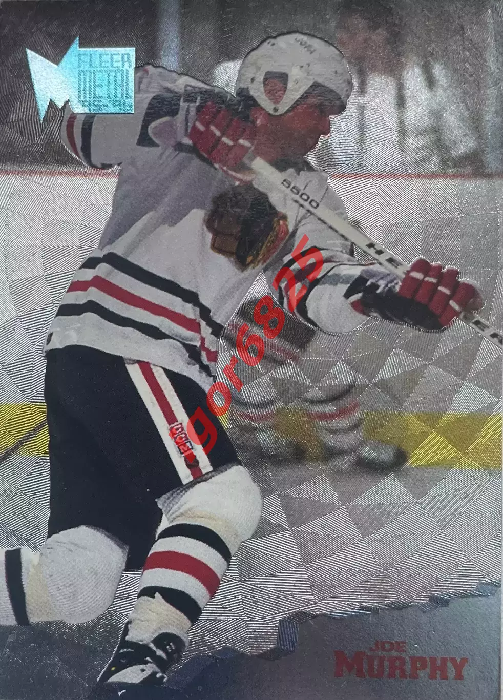 Хоккейная карточка Джо Мерфи НХЛ Joe Murphy Чикаго Блэкхокс NHL 1994-1995 год.