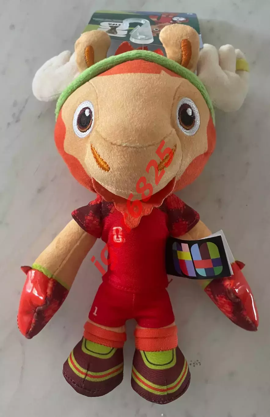 Чемпионат Мира по футболу 2026, игрушка-талисман Maple Moose Канада 21.6 см.