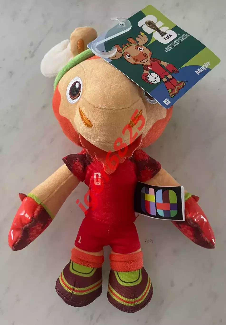 Чемпионат Мира по футболу 2026, игрушка-талисман Maple Moose Канада 21.6 см. 3