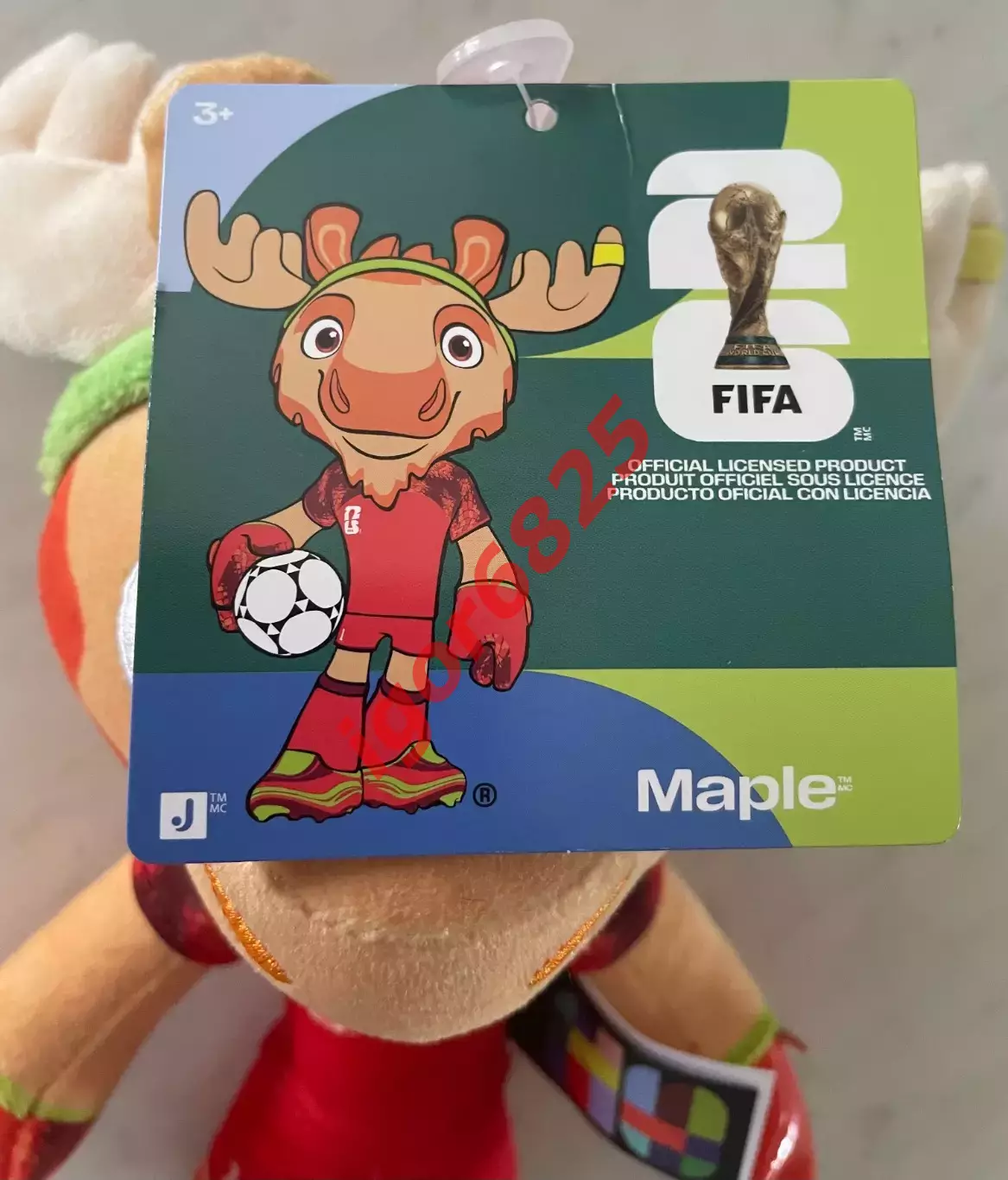 Чемпионат Мира по футболу 2026, игрушка-талисман Maple Moose Канада 21.6 см. 5