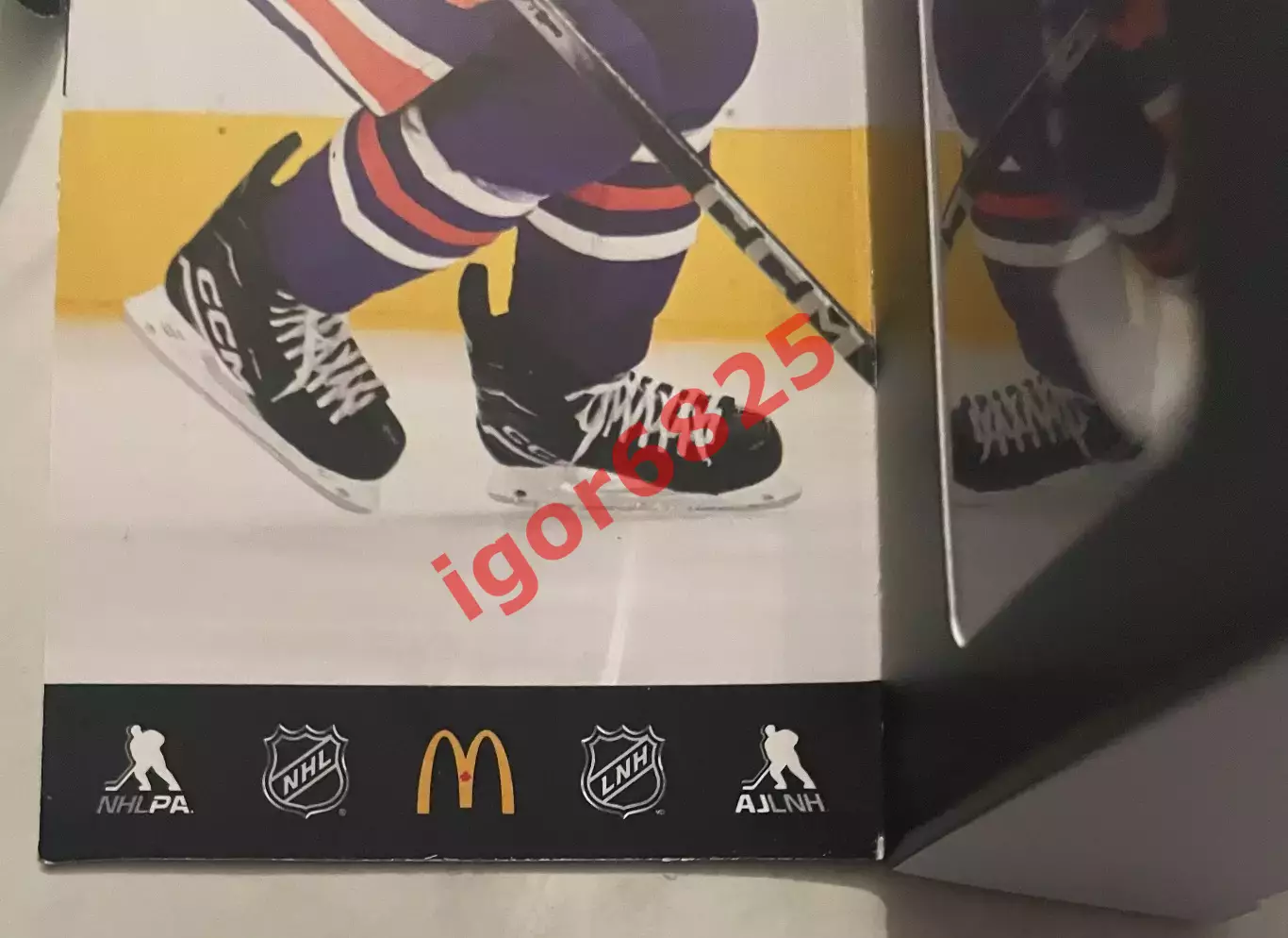 Хоккей, набор с клюшкой Connor McDavid из серии McDonald's NHL Star Sticks 2026 3