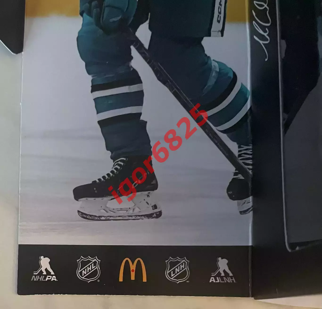 Хоккей, набор с клюшкой Macklin Celebrin из серии McDonald's NHL Star Sticks 2026 5