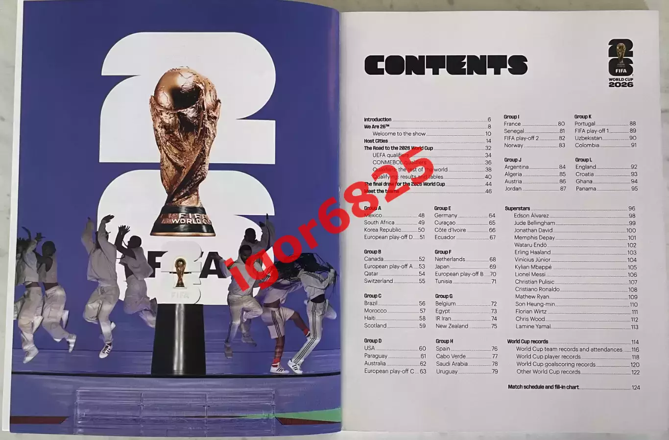 Чемпионат Мира по футболу 2026. США, Канада, Мексика. Официальная программа FIFA 3