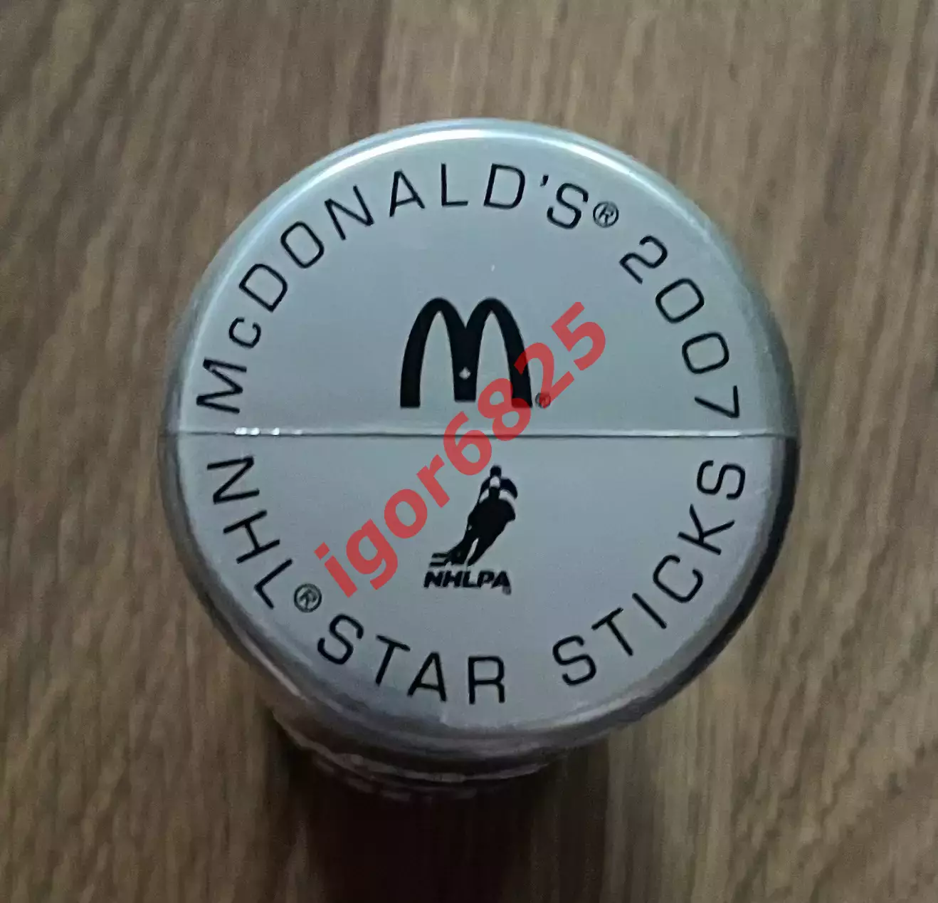 Хоккей НХЛ NHL АЛЕКСАНДР ОВЕЧКИН ALEX OVECHKIN набор с клюшкой McDONALD’S 2006 3