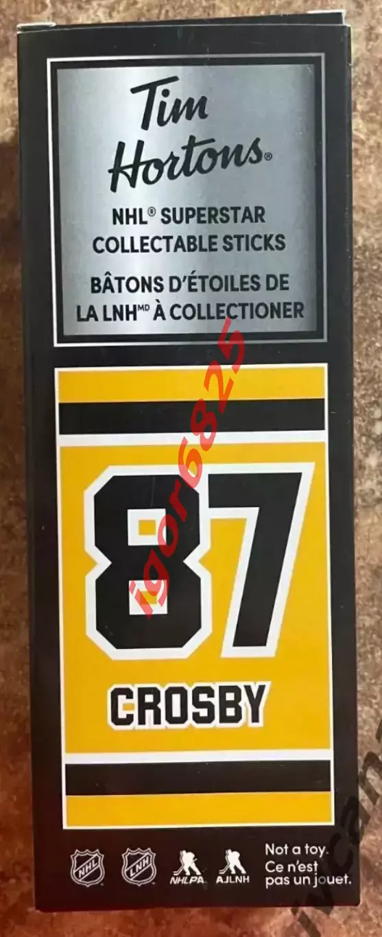 Хоккей СИДНИ КРОСБИ SYDNEY CROSBY №87 набор с клюшкой Tim Hortons 2020-2021, NHL 4