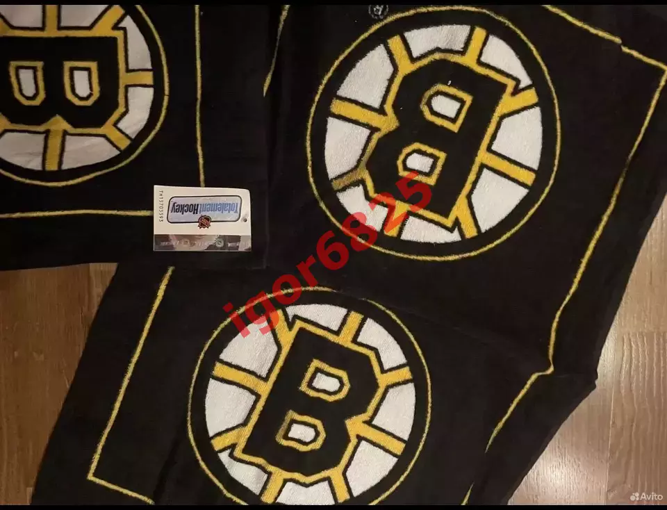 Хоккей. Набор два полотенца Бостон Брюинз НХЛ Boston Bruins, NHL 2