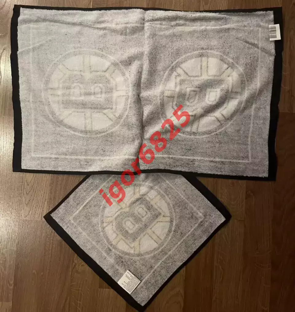 Хоккей. Набор два полотенца Бостон Брюинз НХЛ Boston Bruins, NHL 3
