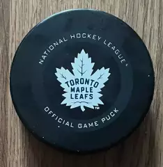 Хоккей официальная игровая шайба Торонто Мейпл Лифс Toronto Maple Leafs NHL