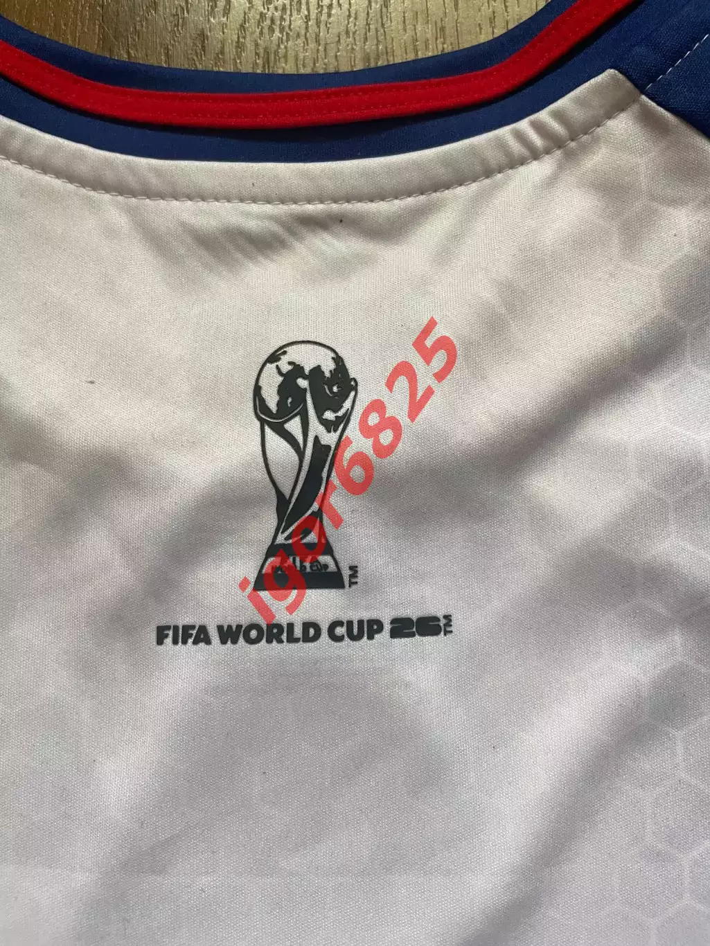 Джерси-футболка сборная Франции FIFA World Cup 2026. Чемпионат мира по футболу 4
