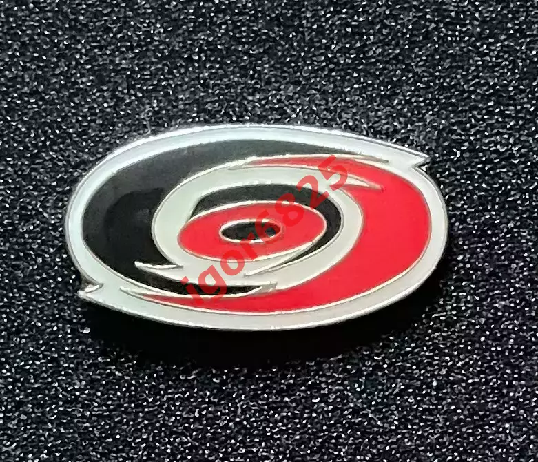Хоккей Знак Значок Каролина Харрикейнз НХЛ Carolina Hurricanes NHL Эмблема клуба