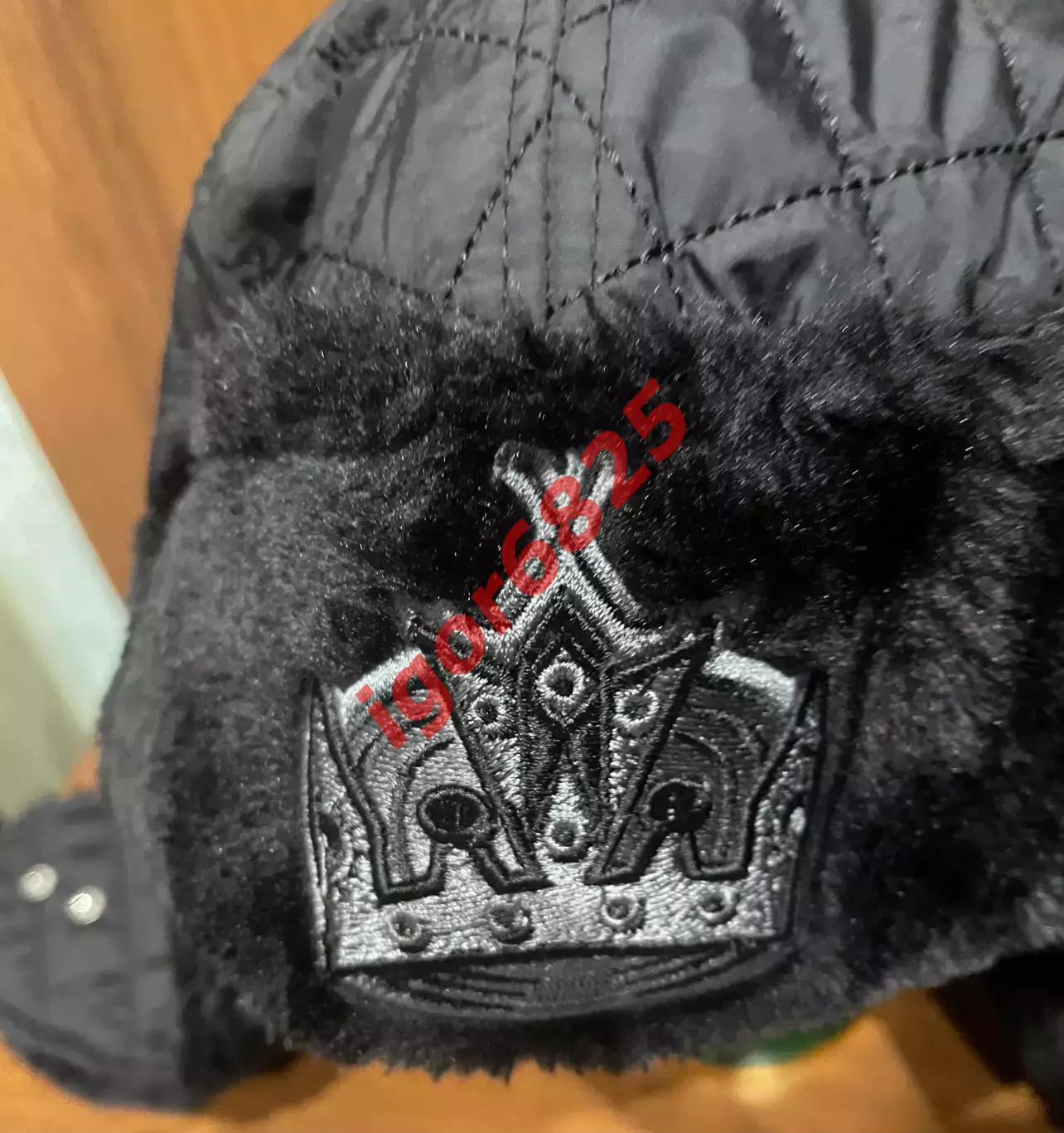 Шапка-ушанка хоккейный клуб НХЛ Лос-Анджелес Кингз Los Angeles Kings, «New Era» 1