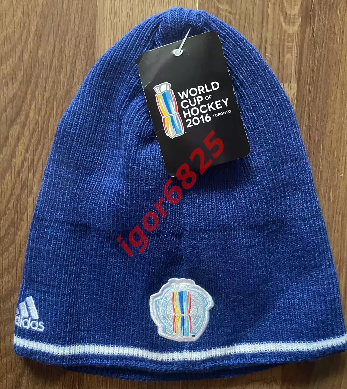 Хоккей Шапка сборная Швеция Sweden Кубок мира по хоккею 2016 World Cup «Adidas» 2