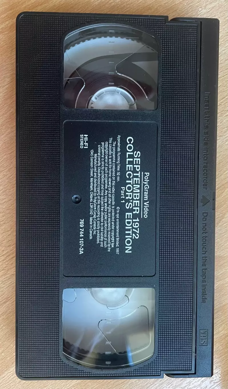 Хоккей. Коллекционное издание 4 видео кассеты с матчей Канада - СССР 1972 7