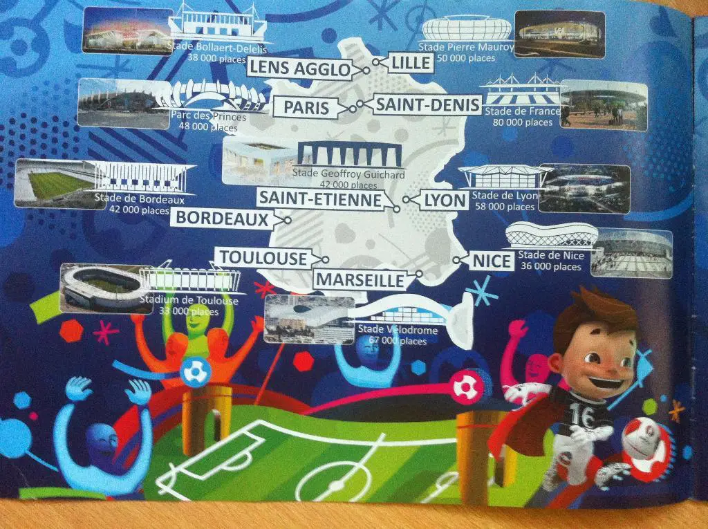 ЕВРО 2016. Чемпионат Европы по футболу 2016 год. 1