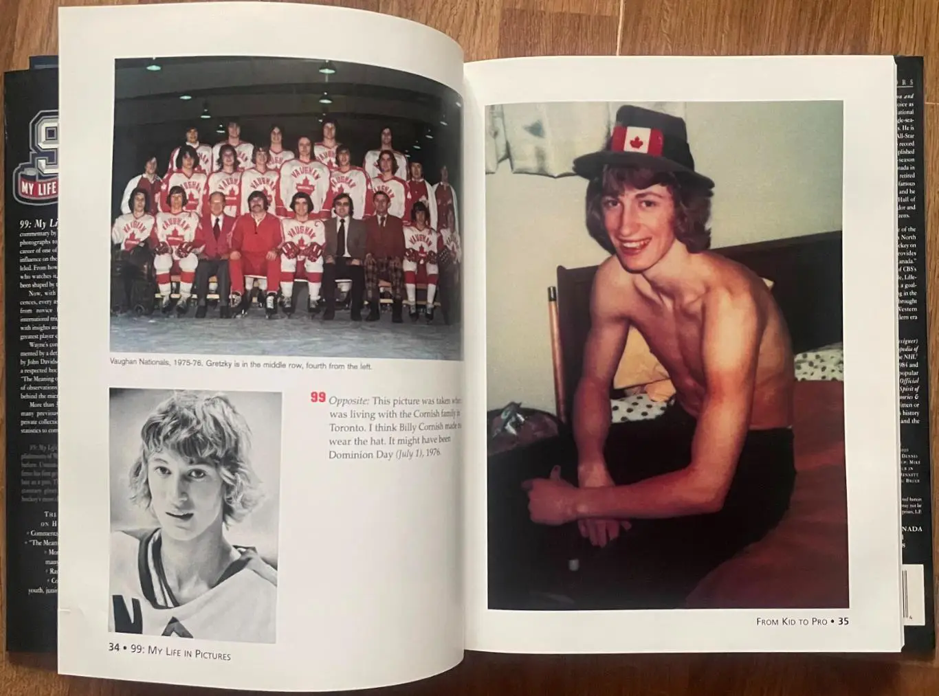 Книга WAYNE GRETZKY 99 MY LIFE IN PICTURES. Уэйн Гретцки Моя жизнь в картинках 3