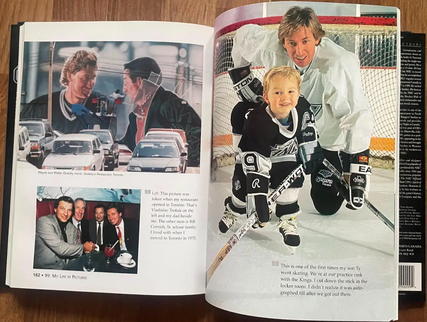 Книга WAYNE GRETZKY 99 MY LIFE IN PICTURES. Уэйн Гретцки Моя жизнь в картинках 4